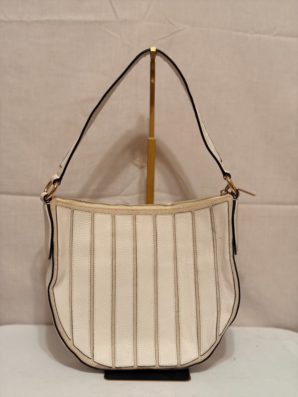 Michael Kors Brooklyn Appliqué Hobo Shoulder Bag.